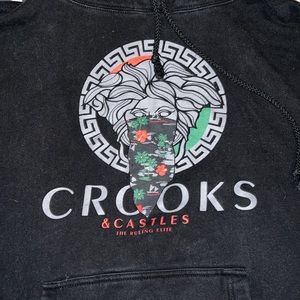 Crooks & Castles hoodie medium